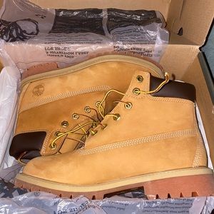 Wheat Nubuck Timberland Boots